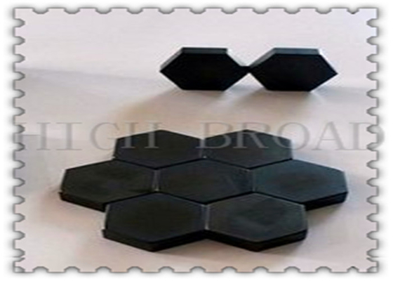Armadura de placas à prova de balas SIC cerâmica cerâmica/silicone do OEM armadura do carboneto cerâmica
