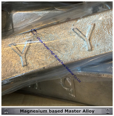 Quadrado da liga de MgY da liga mestra do magnésio/barra redonda Y-baseados