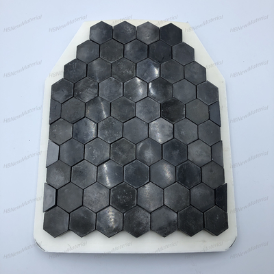 Placa à prova de balas cerâmica NIJ 4 do carboneto de silicone