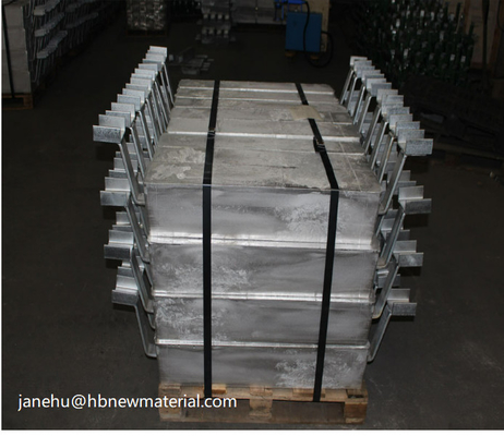 Anodo de alumínio de protecção catódica para estruturas de água do mar e offshore