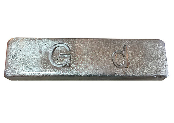 Lingote da liga do gadolínio do magnésio MgGd30 para o metal do refinamento de grão