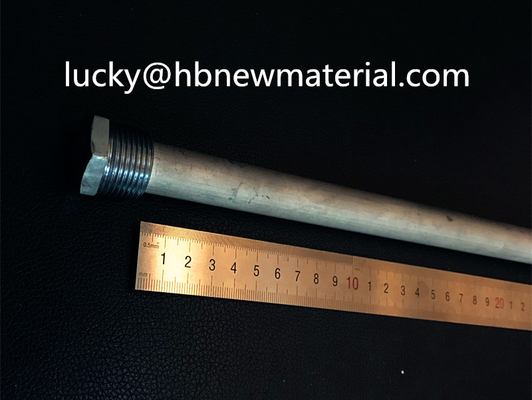 Substituição de Rod do ânodo do magnésio de AZ31B para o aquecedor de água quente, padrão de ASTM