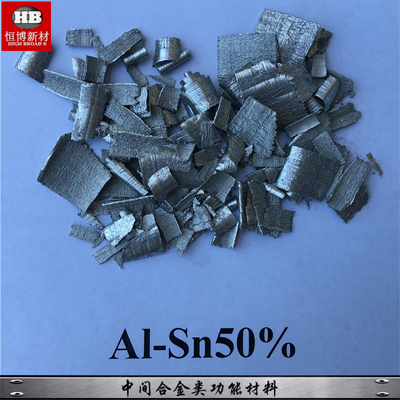 A liga mestra de AlSn50% Chips Aluminium Tin 10-50% para a grão para refinar, aumenta o desempenho das propriedades da liga de alumínio