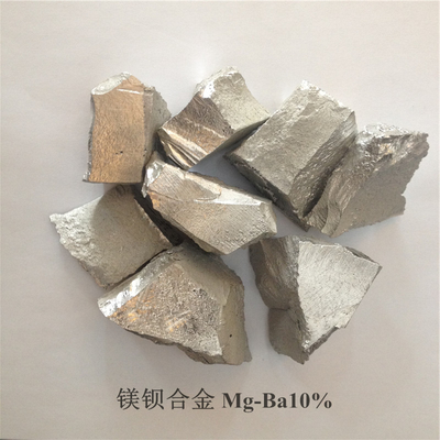 Lingote de alumínio da liga do bário do magnésio da liga MgBa10 mestra para a proteção catódica