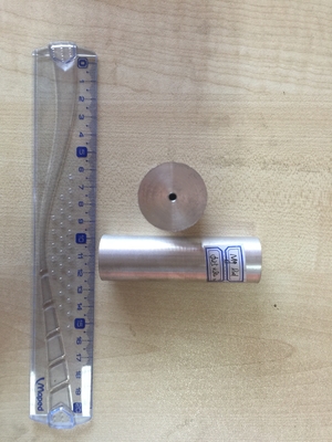 Ânodo de barra do magnésio do diâmetro 19mm para o aquecedor de água, haste expulsa do ânodo da liga do magnésio AZ31