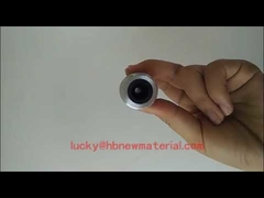 Bocal de Carbeto de Boro com Furo Reto Prensado a Quente com Jaqueta de Alumínio