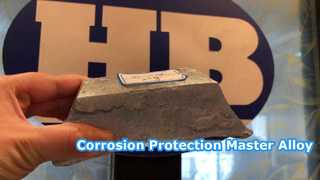 Apresente o lingote de liga de bário e magnésio de liga mestre de alumínio MgBa10 para proteção catódica para você