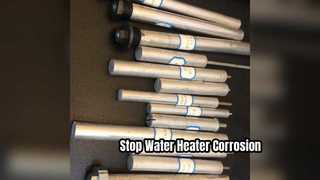 Veja haste de ânodo de magnésio AZ31 resistente à corrosão de alto potencial para proteção de aquecedor de água