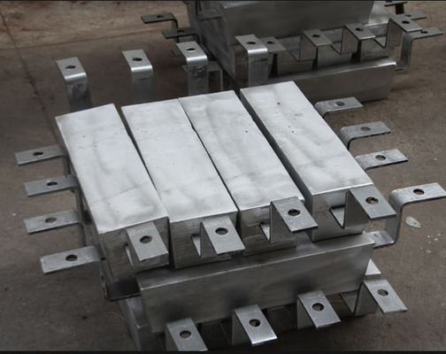 Proteção catódica de alumínio dos ânodos do cais/pilha, ânodos de alumínio