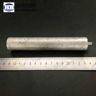 AZ31 Anodo de vareta de magnésio puro 9~100mm Para equipamentos de sobrevivência ao ar livre, aplicação de células