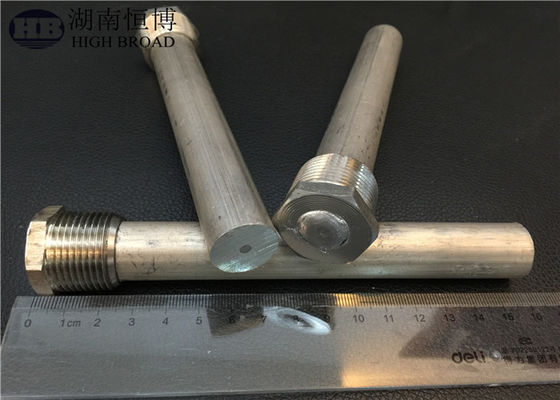 Haste de Ânodo Combinada de Liga de Zinco de 22mm com Bico Dielétrico de 3/4 NPT de 750mm para Controle de Odores em Aquecedores de Água Residenciais