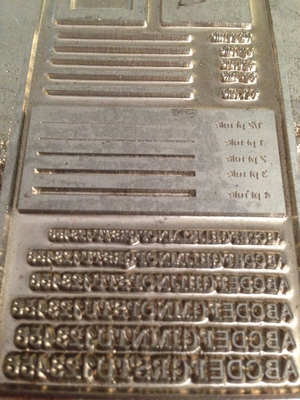 de prata lustrados placa de gravação da folha de metal do magnésio de 914*610*1.5mm alisam a superfície