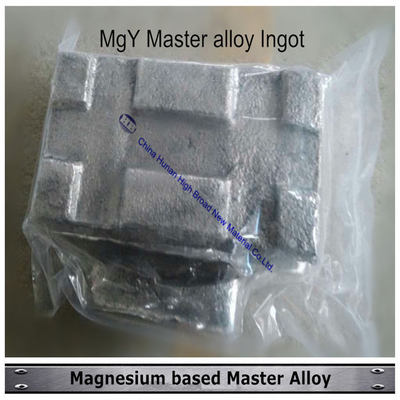 Liga MgY30 MgY25 MgY20 de MgY do lingote da liga mestra do magnésio do ítrio do magnésio de MgY