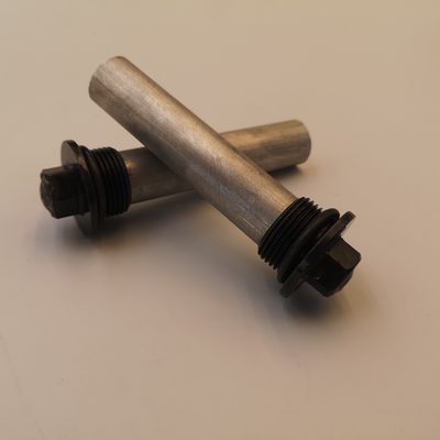 ASTM B90/107B Padrão 99% de pureza Magnésio Hex-Head Sacrificial Magnésio Anode Rod para aquecedor de água
