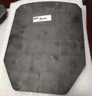 Da placa cerâmica sic à prova de balas da armadura do carboneto de silicone uso militar do exército