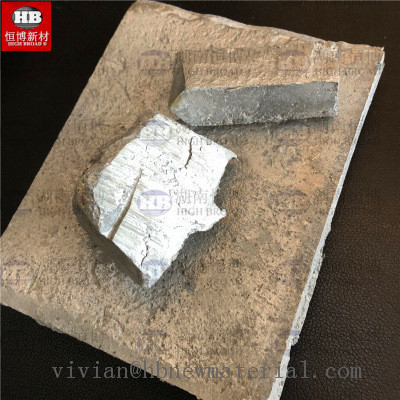 Silver Grey Solid Magnésio Master Alloy 5-30% para aditivo na fundição