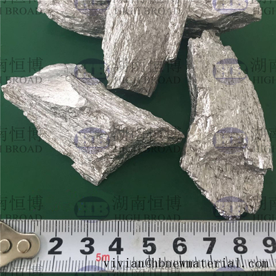 Silver Grey Solid Magnésio Master Alloy 5-30% para aditivo na fundição