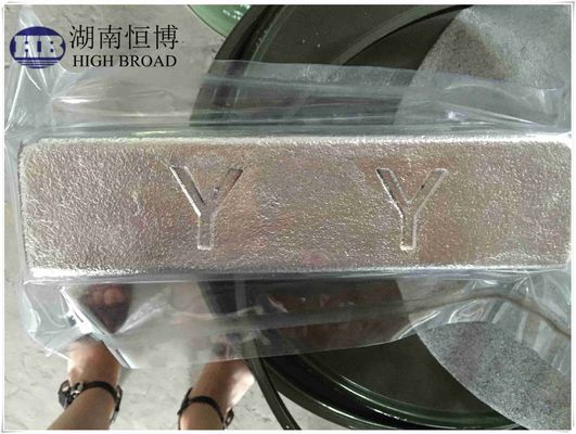 MgY30 Magnésio Yttrium Master Alloy com 30% de Yttrium para Refinamento de Grãos e Alta Pureza 99,5%