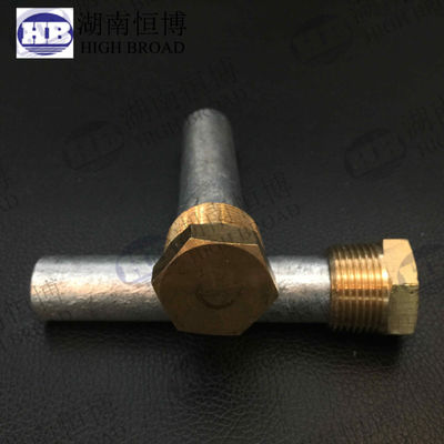 16 mm Magnésio AZ31 Mini Anode Rod M8 Thread 250 mm Proteção compacta para pequena caldeira