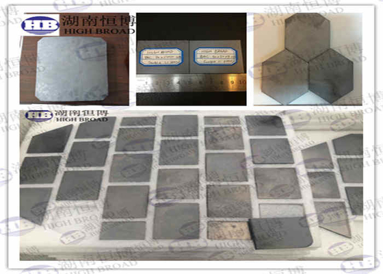 Placas à prova de balas cerâmicas militares do carboneto de silicone para veste tática blindada