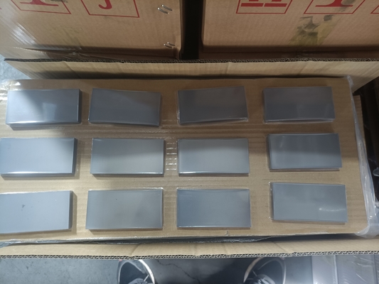 Placas balísticas quadradas de carburo de silício e de carburo de boro para protecção à prova de balas