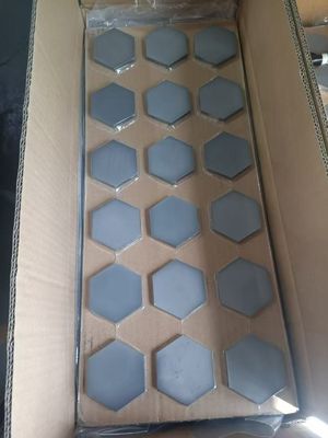 Resistência química Placa de cerâmica balística quadrada com colete de carburo de silício e de carburo de boro
