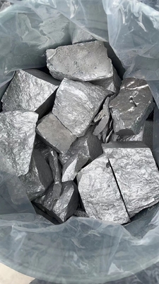 Ingots de liga de magnésio de prata lisa Ingot de forma irregular para maior alongamento