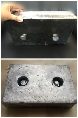 Anodo de magnésio de liga AZ / HP para proteção contra corrosão