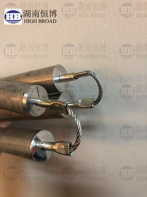 comprimento 44 Anodo de alumínio FLEX 44 com tampas de aço hexadecimal NPT 3/4