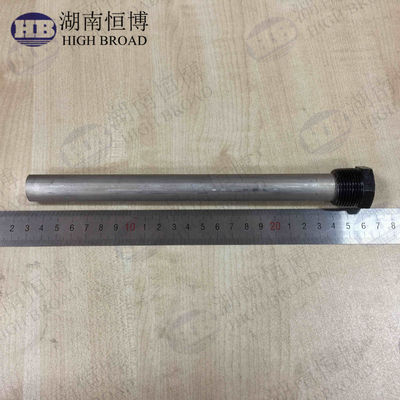 22mm Diâmetro 900mm comprimento Magnésio vara de ânodo com 3/4 " NPT fio para proteção solar aquecedor de água
