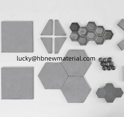Placas balísticas de cerâmica leves para equipamentos de segurança pessoal aprimorados