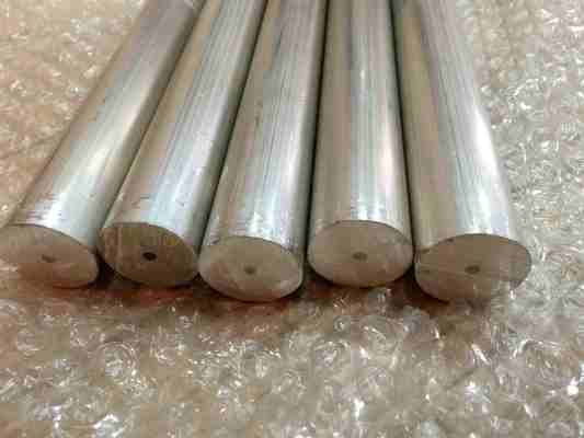Alta pureza AZ63 Magnésio Anodo Sacrificial Rod 44 polegadas 3/4 NPT para proteção catódica tanque de água marinha