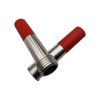 Garrafa de carburo de boro com inclinação de 45 graus para explosão de superfície interna - Garrafa de sabordamento de 127x9.5 mm