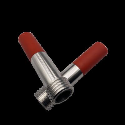 Bico de Jateamento de Carboneto de Boro com Rosca Grossa M14x1.5, Dureza HRA 93+, e Temperatura Máxima de 600°C