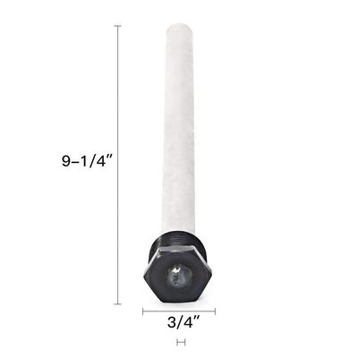 Flexível Segmentado Alta Pureza Magnésio Anodo Rod 36 polegadas 0,9 polegadas Diâmetro Core de aço roscado para tanques de poços profundos