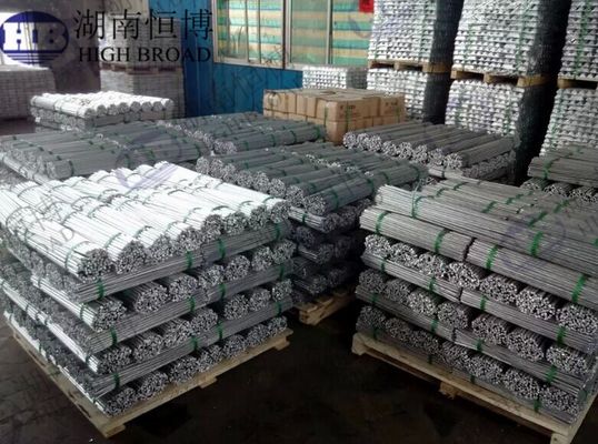 Liga de Antimônio e Alumínio AlSb 10% e 20% em Lingote com Peso de 4-8kgs para Aplicações de Alto Desempenho