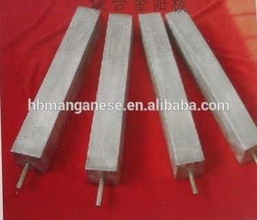 Anodo de magnésio AZ63 para tubulações de entrada de serviço de gás com potencial padrão