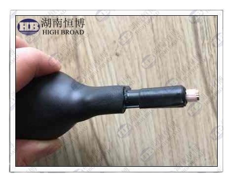 Anodo flexível de polímero condutor com ânodo de arame MMO/Ti ASTM B348 grau I/II para proteção catódica de corrente impressa e saída de corrente de 52 mA/m