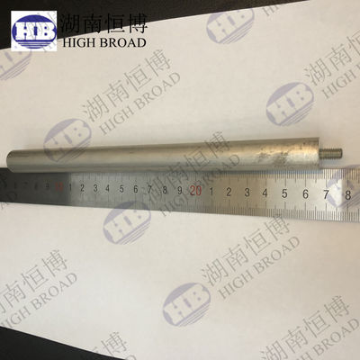 ISO9001:2008 Certified Custom Size Magnesium Anode Rod with 1.8G/CM3 Density for Sacrificial Protection