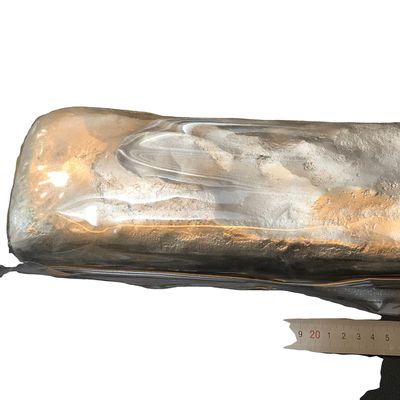 Alumínio Prata AlAg Master Alloy 5-20% Ingot para Refinamento de Grãos