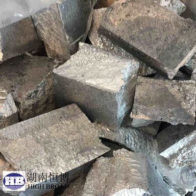 Lingote de liga de alumínio-cádmio AlCd10 com 10% de teor de cádmio para refino de grão e melhor processabilidade