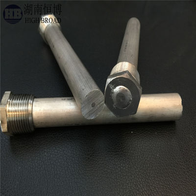 Haste de ânodo de magnésio de 32 polegadas com rosca BSP BSPT NPT 3/4" Certificada ISO9001:2008 para aquecedores de água