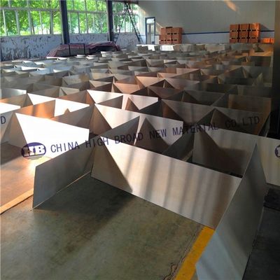 Alta dureza AZ31 Folha de liga de magnésio dissolvente com condutividade térmica para CNC e estampação a quente