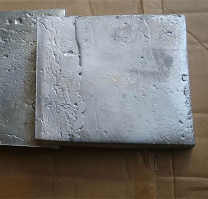 Lingote de liga de terras raras de alumínio AlW5% para refino de grão e aplicações aeronáuticas