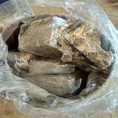 Liga-mãe de terras raras de alumínio AlTi5B1RE10 com 10% de terras raras para refino de grão e alta taxa de absorção em forma de lingote