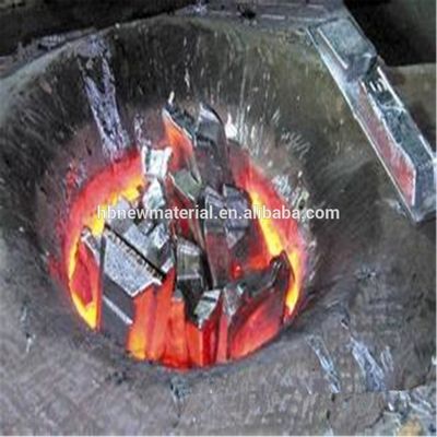 Liga-mãe de terras raras de alumínio AlTi5B1RE10 com 10% de terras raras para refino de grão e alta taxa de absorção em forma de lingote