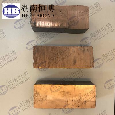 Liga-mãe CuCd 10% Cobre Cádmio Refinador de Grão com Endurecimento por Precipitação para Aplicações em Latão