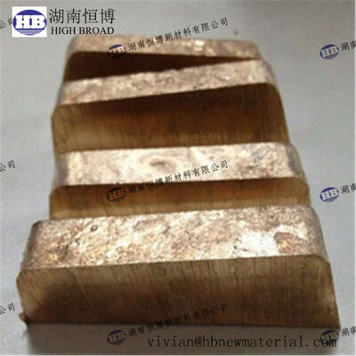 Cobre Titânio 50% CuTi Master Alloy
