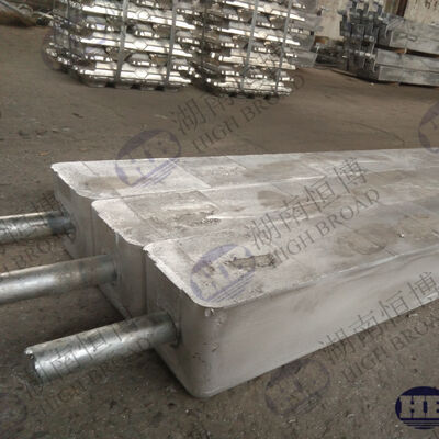 AZ63 Anodo de sacrifício de magnésio para protecção catódica com recheio pré-embalado e conformidade ASTM B843-13