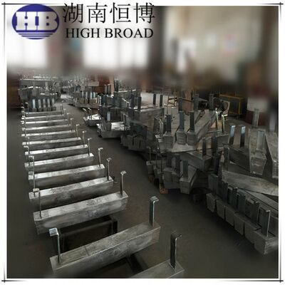 Anodo sacrificial de alumínio de alta eficiência Al-Zn-In-Cd para prevenção da corrosão nos cascos dos navios ASTM GAIII Standard